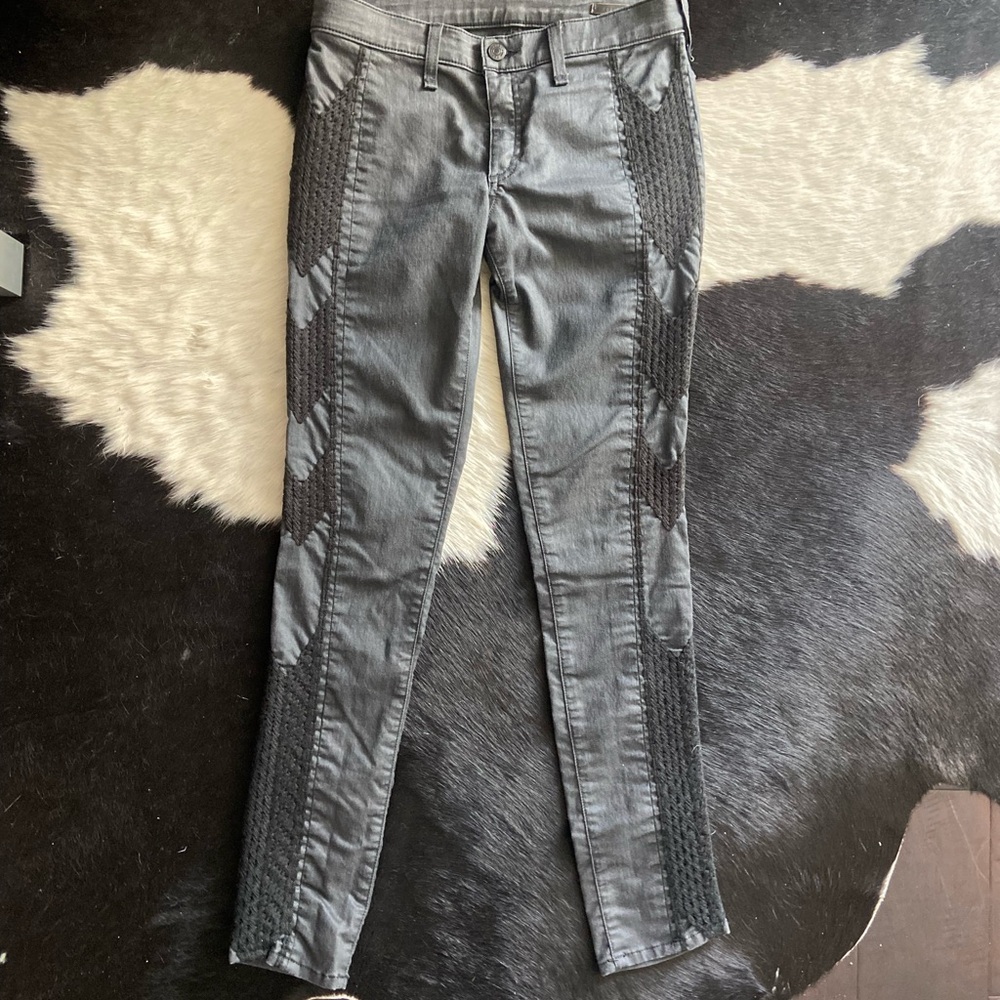 Rag & Bone Black Skinny Jeans - Picture 4 of 8